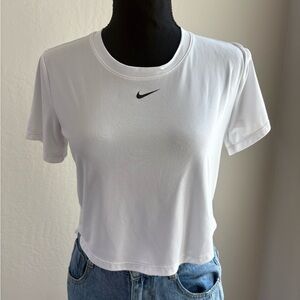 Nike Women's Classic White Dri-Fit Top